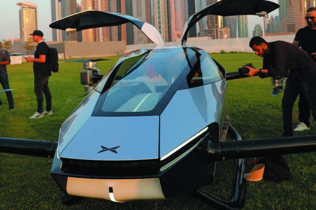 Future transport of Dubai - Flying Taxi